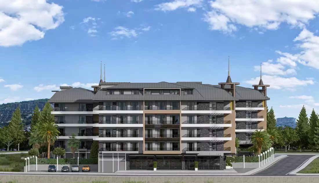 Квартира 59м² в Турции, Каргыджак. Стоимостью 189000€ аренда фото-2