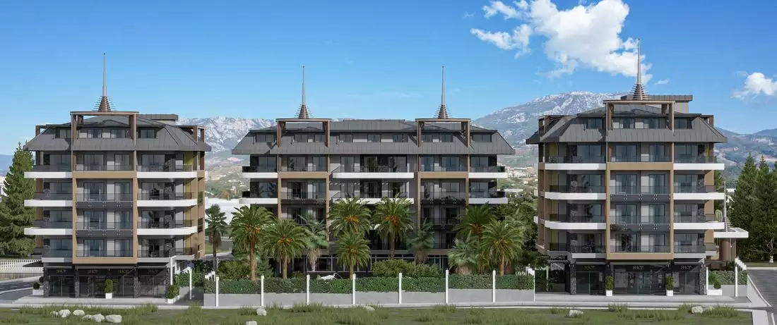Квартира 59м² в Турции, Каргыджак. Стоимостью 189000€ аренда фото-3