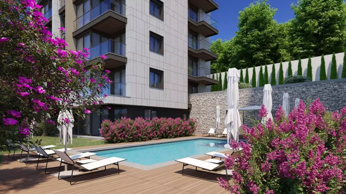 Квартира 56м² в Турции, Авсаллар. Стоимостью 125000€ аренда фото-9