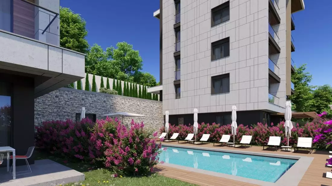 Квартира 56м² в Турции, Авсаллар. Стоимостью 125000€ аренда фото-10