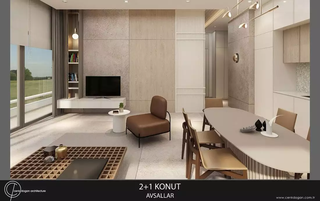 Квартира 56м² в Турции, Авсаллар. Стоимостью 125000€ аренда фото-13