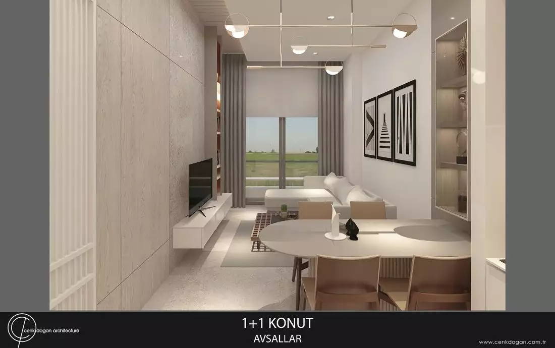 Квартира 56м² в Турции, Авсаллар. Стоимостью 125000€ аренда фото-14