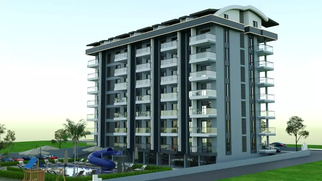Квартира 60м² в Турции, Газипаша. Стоимостью 78000€ аренда фото-3