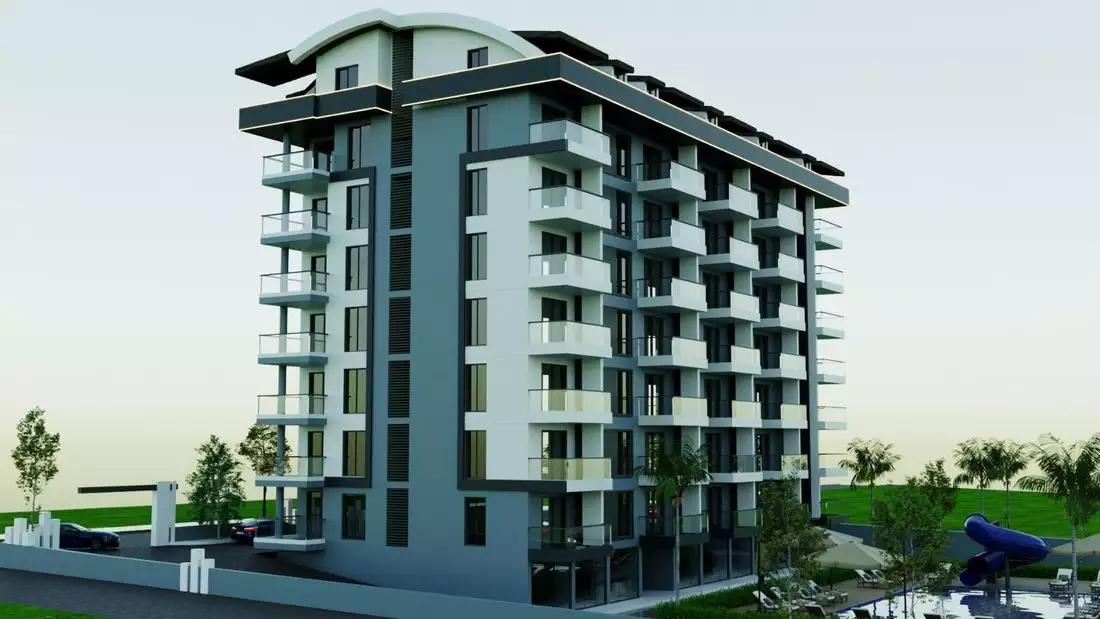 Квартира 60м² в Турции, Газипаша. Стоимостью 78000€ аренда фото-4