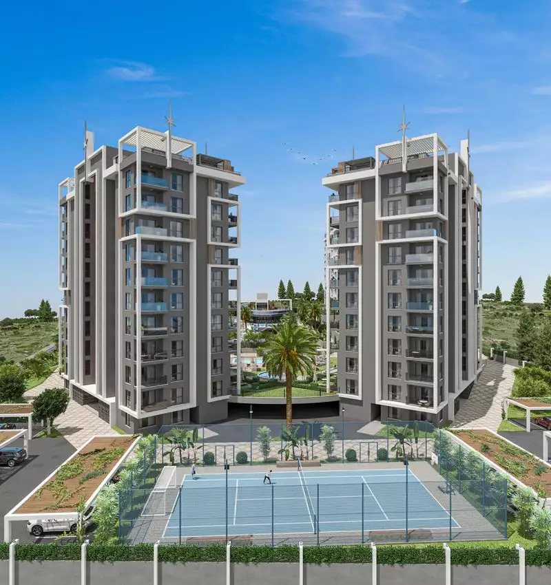Квартира 48м² в Турции, Авсаллар. Стоимостью 105000€ аренда фото-4