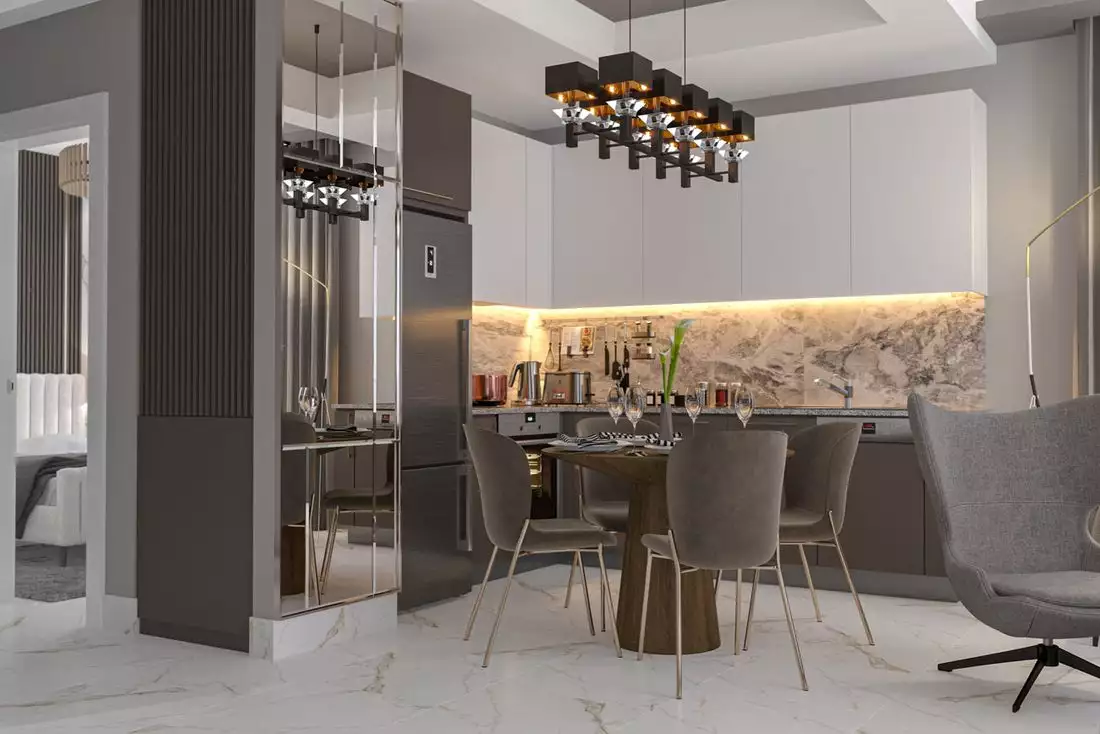 Квартира 48м² в Турции, Авсаллар. Стоимостью 105000€ аренда фото-18