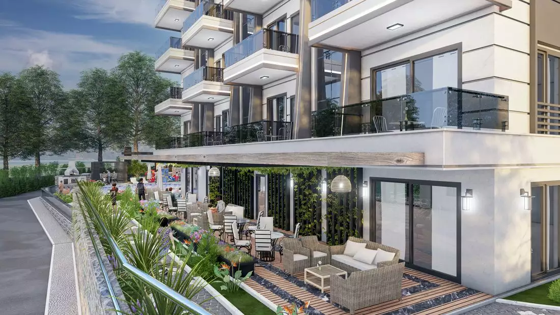 Квартира 55м² в Турции, Демирташ. Стоимостью 98500€ аренда фото-11