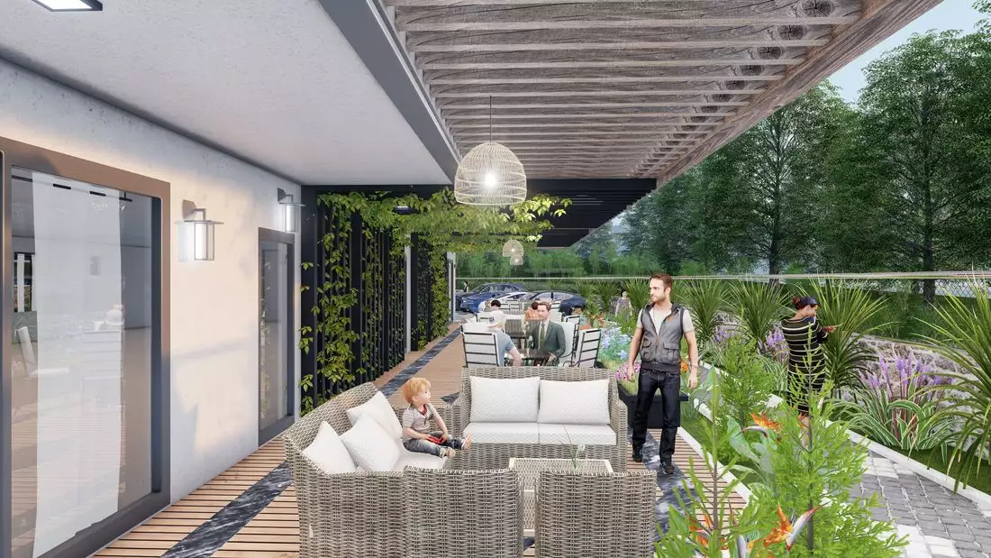 Квартира 55м² в Турции, Демирташ. Стоимостью 98500€ аренда фото-18