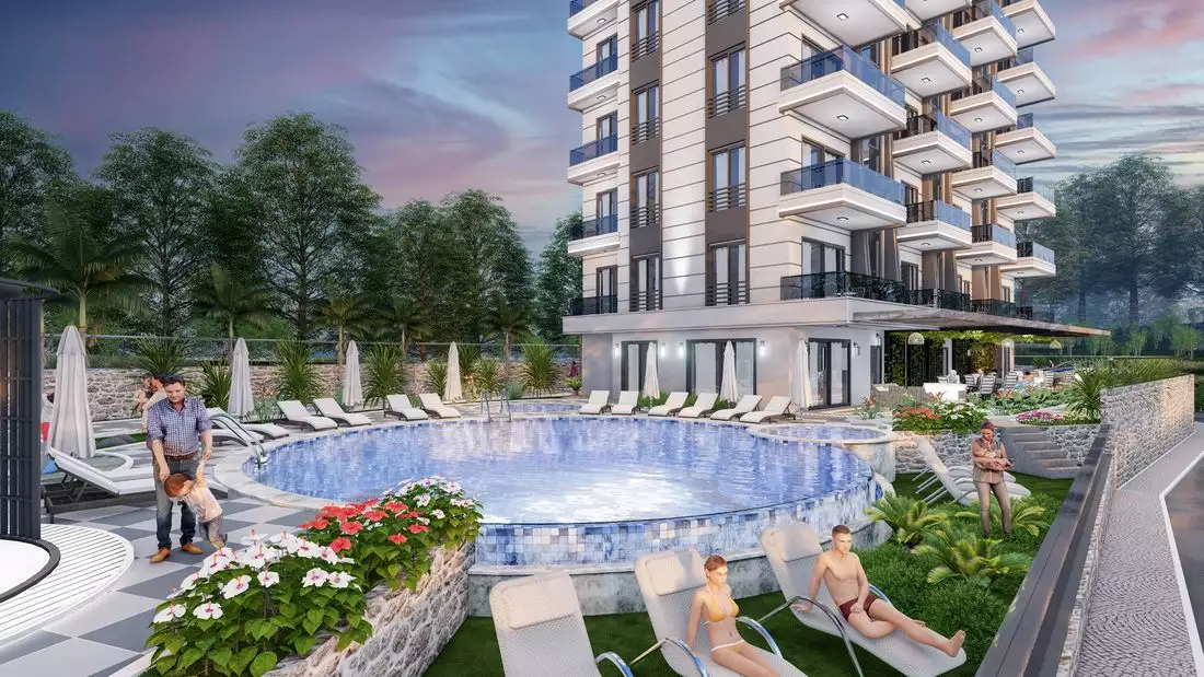 Квартира 55м² в Турции, Демирташ. Стоимостью 98500€ аренда фото-20
