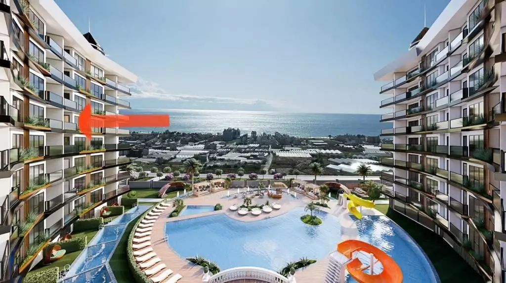 Квартира 55м² в Турции, Паяллар. Стоимостью 121000€ аренда фото-1