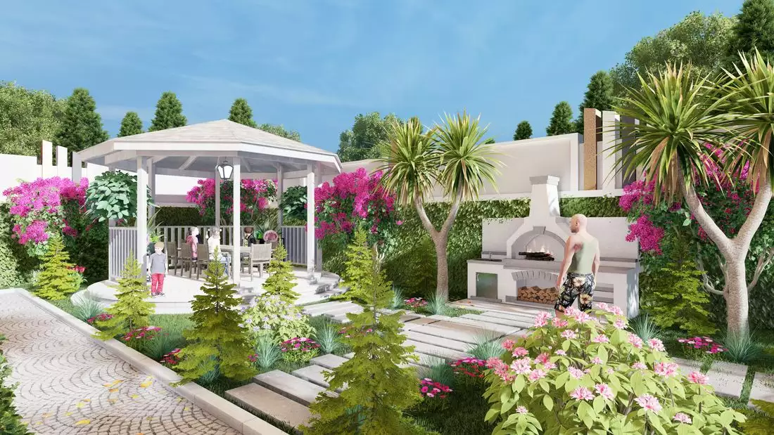 Квартира 48м² в Турции, Газипаша. Стоимостью 136000€ аренда фото-6