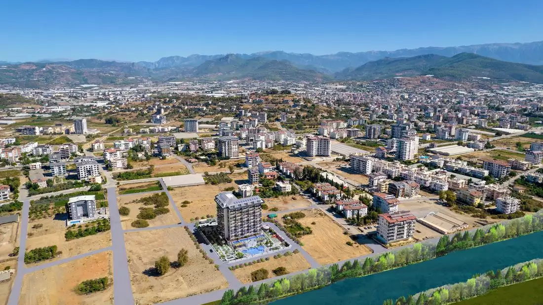 Квартира 48м² в Турции, Газипаша. Стоимостью 136000€ аренда фото-7