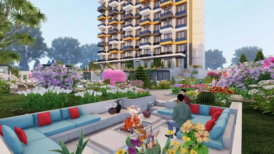Квартира 48м² в Турции, Газипаша. Стоимостью 136000€ аренда фото-10