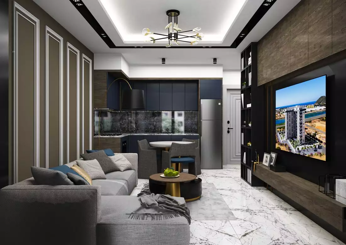 Квартира 48м² в Турции, Газипаша. Стоимостью 136000€ аренда фото-20