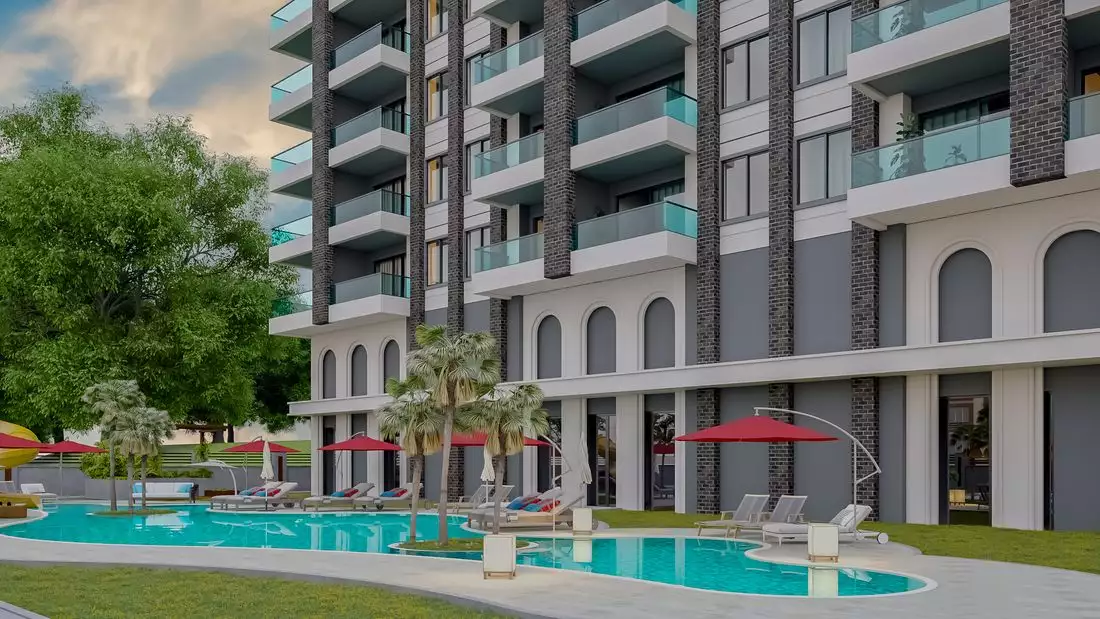 Квартира 50м² в Турции, Авсаллар. Стоимостью 150000€ аренда фото-4
