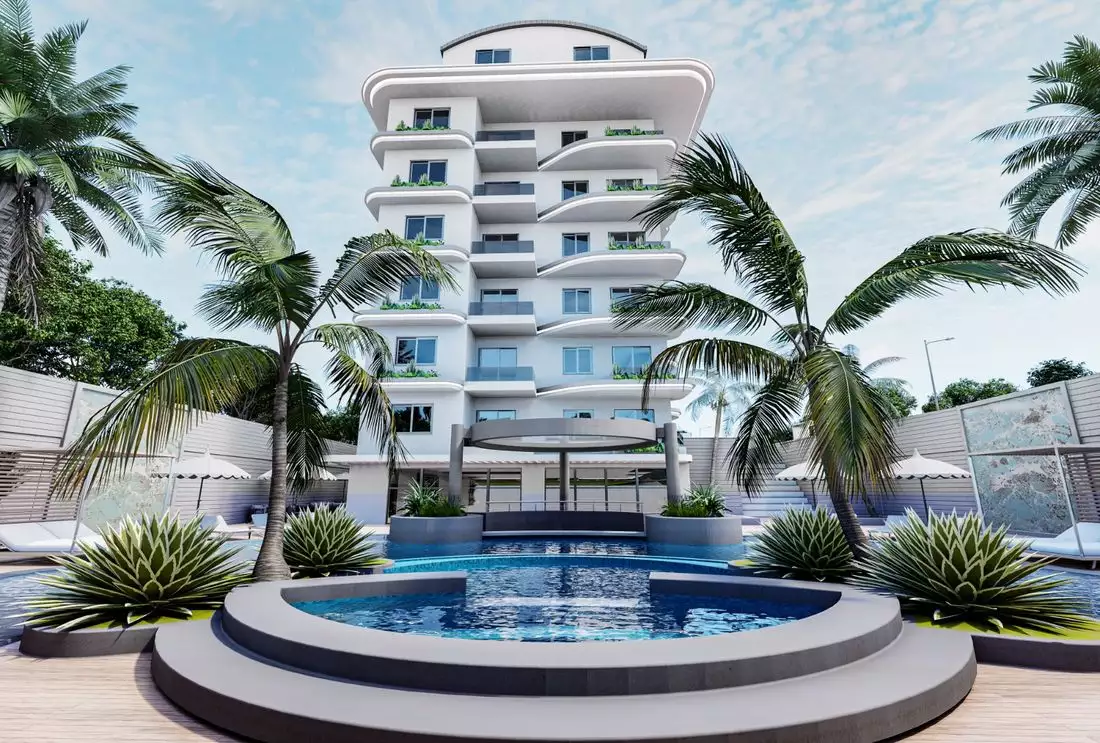 Квартира 55м² в Турции, Газипаша. Стоимостью 99000€ аренда фото-1
