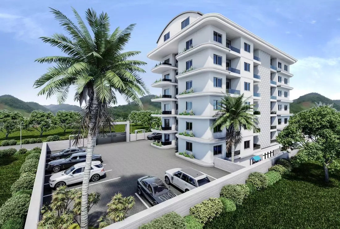 Квартира 55м² в Турции, Газипаша. Стоимостью 99000€ аренда фото-3