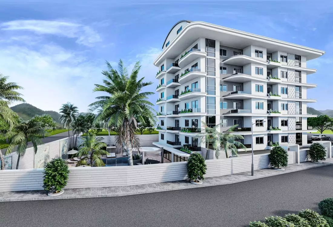 Квартира 55м² в Турции, Газипаша. Стоимостью 99000€ аренда фото-5