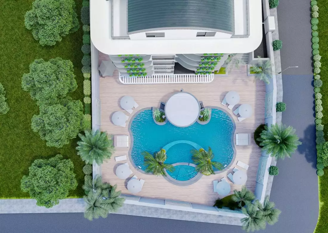 Квартира 55м² в Турции, Газипаша. Стоимостью 99000€ аренда фото-8