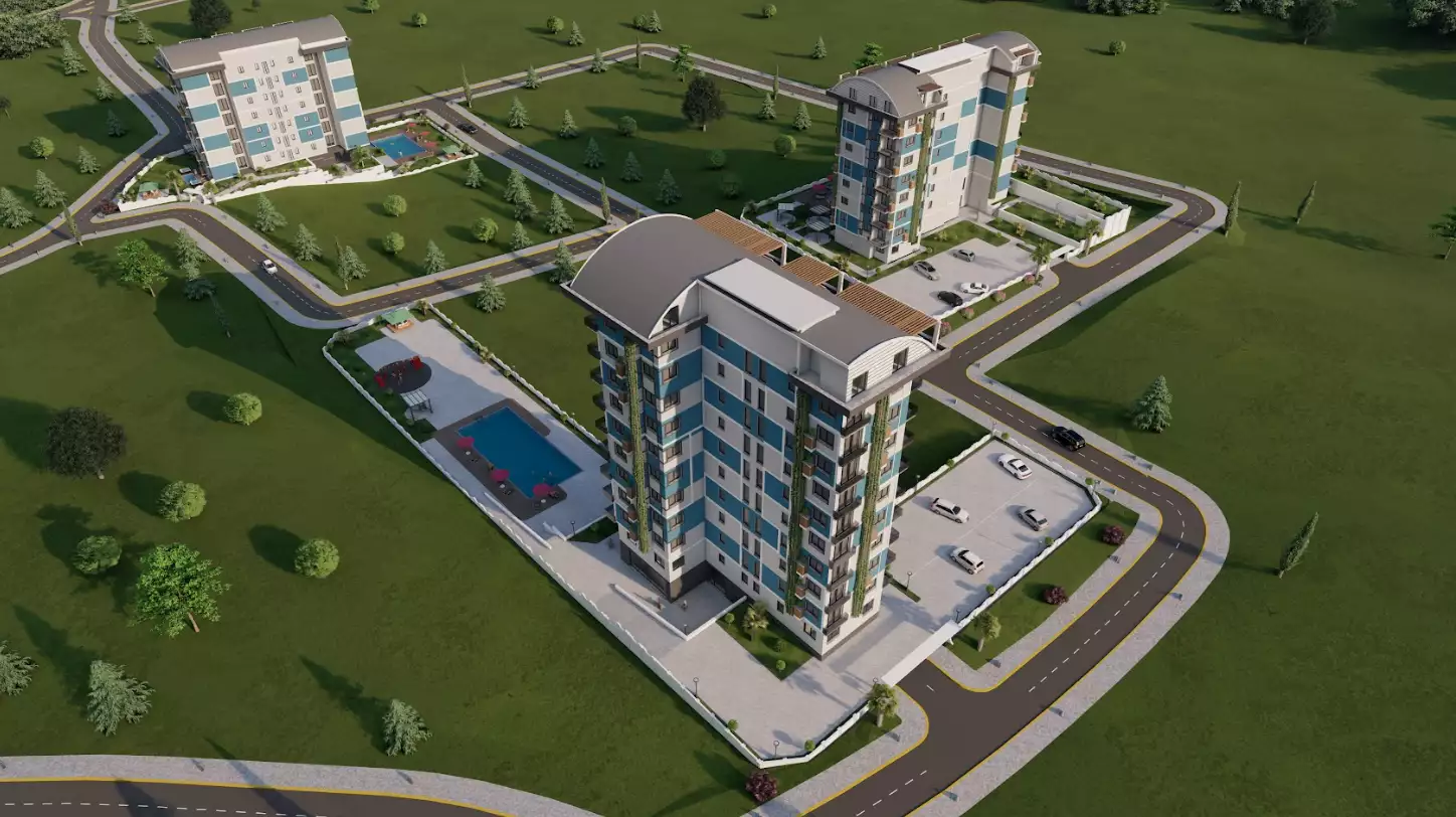 Квартира 53м² в Турции, Демирташ. Стоимостью 89000€ аренда фото-2