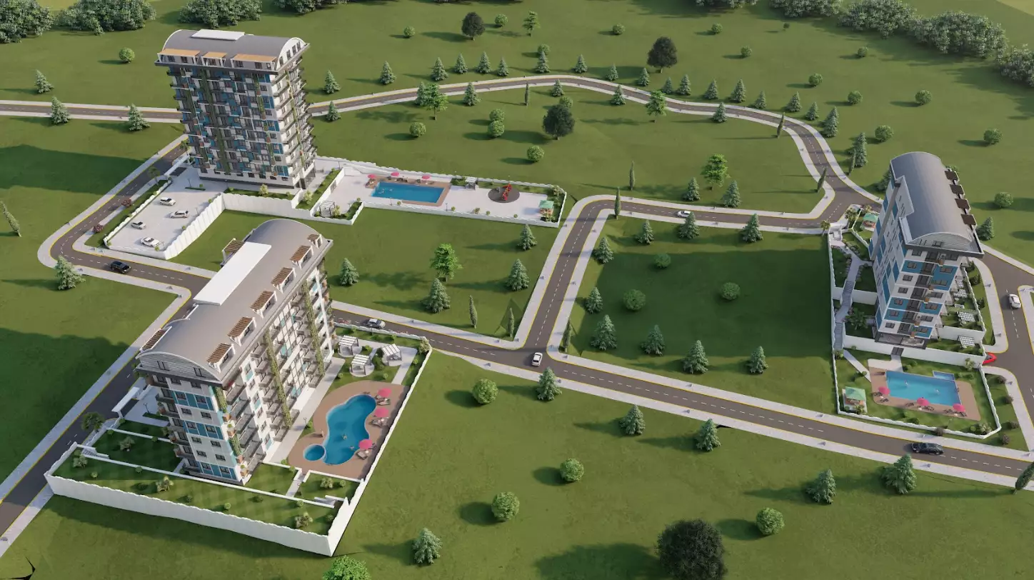 Квартира 53м² в Турции, Демирташ. Стоимостью 89000€ аренда фото-3