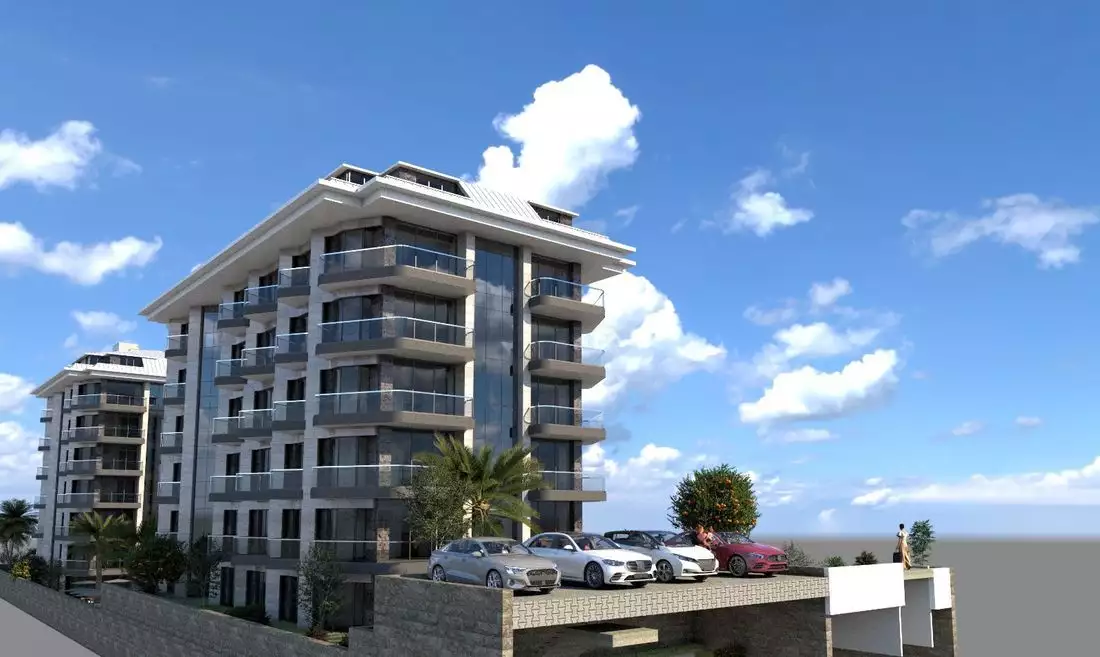 Квартира 61м² в Турции, Махмутлар. Стоимостью 265000€ аренда фото-2