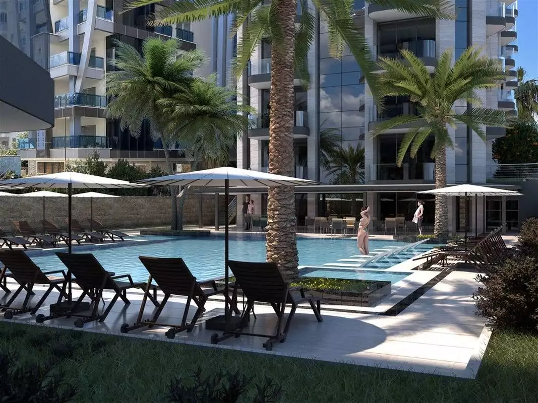 Квартира 61м² в Турции, Махмутлар. Стоимостью 265000€ аренда фото-3