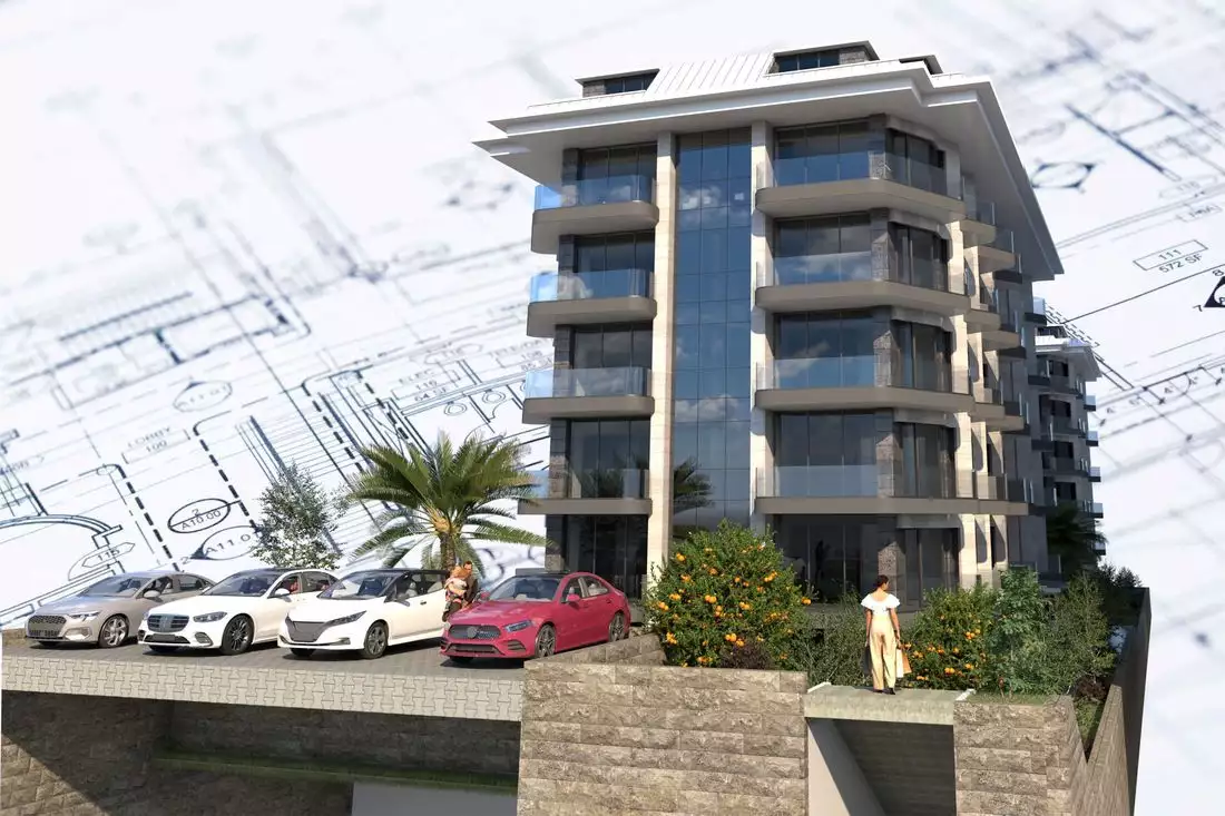 Квартира 61м² в Турции, Махмутлар. Стоимостью 265000€ аренда фото-7
