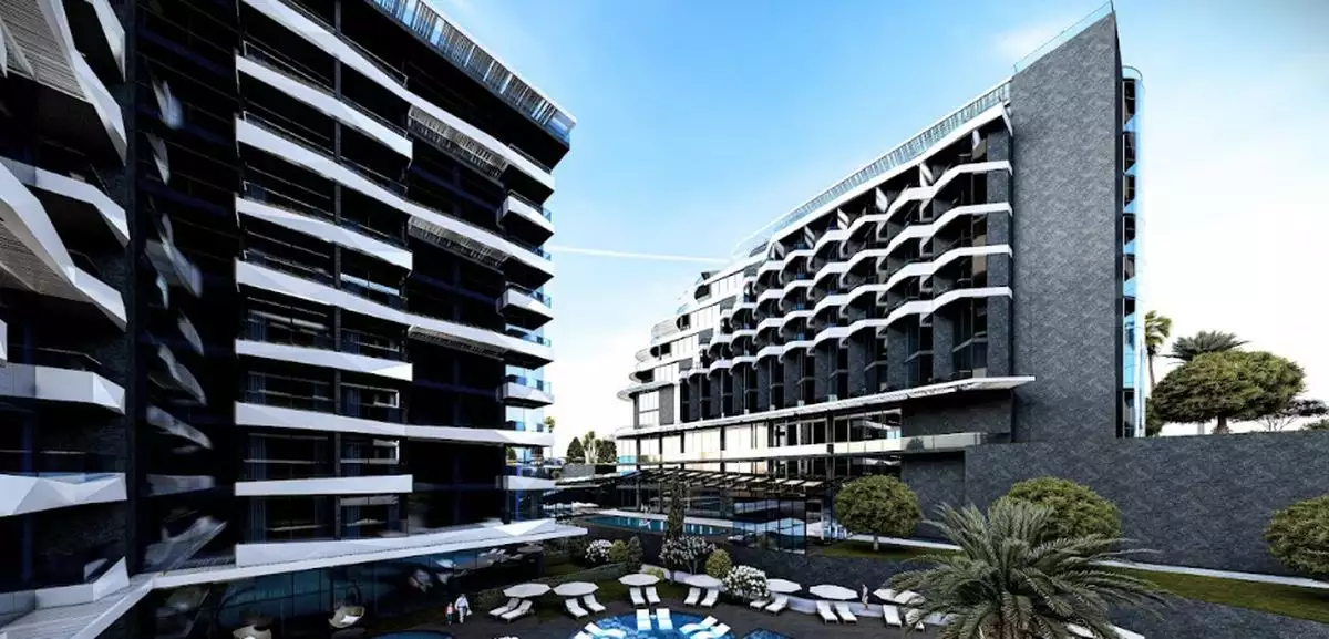 Квартира 51м² в Турции, Авсаллар. Стоимостью 126900€ аренда фото-2