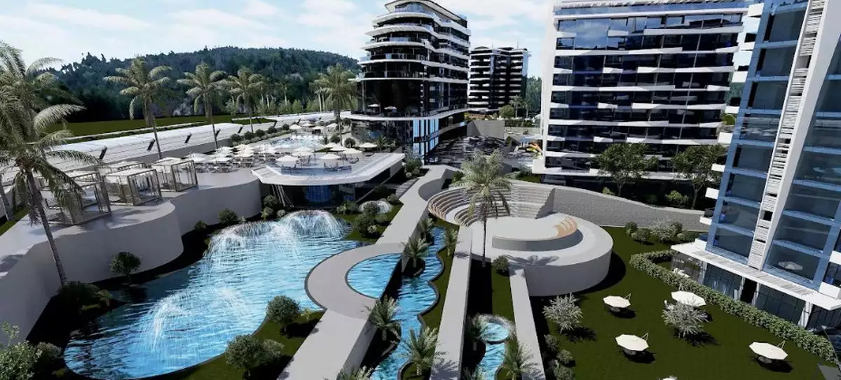 Квартира 51м² в Турции, Авсаллар. Стоимостью 126900€ аренда фото-13