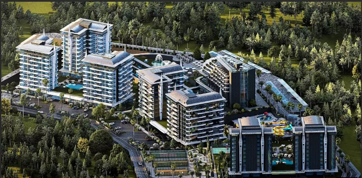 Квартира 51м² в Турции, Авсаллар. Стоимостью 126900€ аренда фото-17
