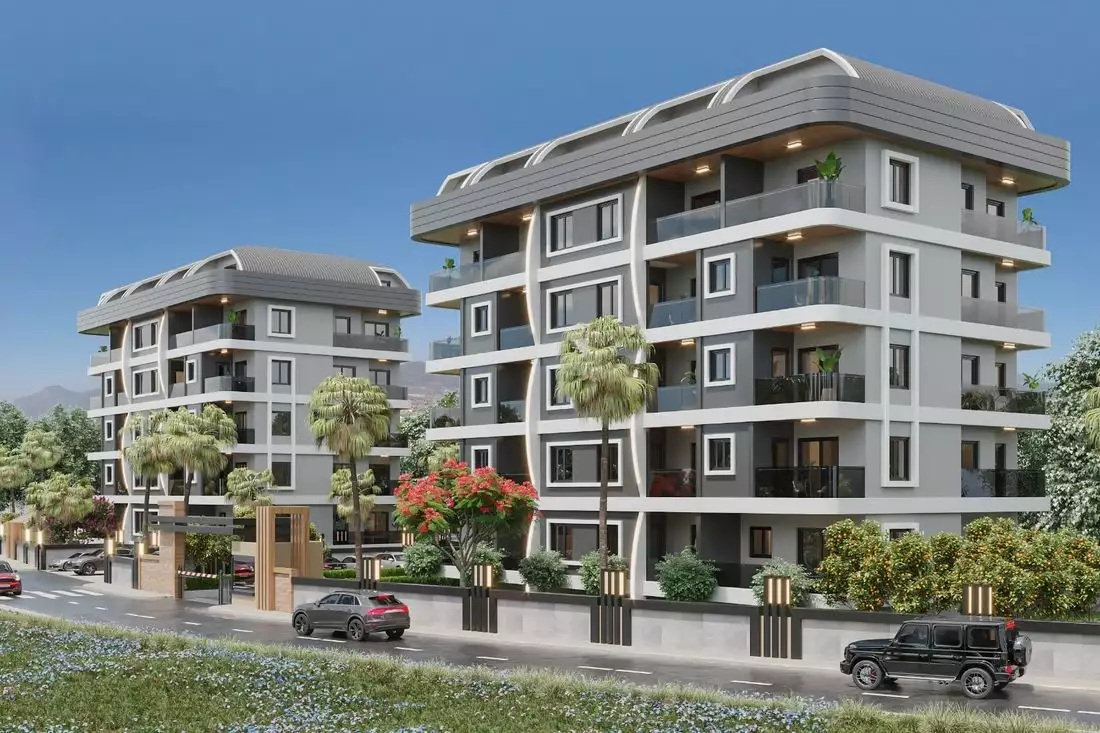 Квартира 80м² в Турции, Газипаша. Стоимостью 145000€ аренда фото-1