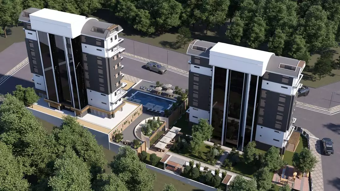 Квартира 76м² в Турции, Паяллар. Стоимостью 115000€ аренда фото-3