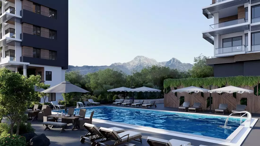 Квартира 76м² в Турции, Паяллар. Стоимостью 115000€ аренда фото-5