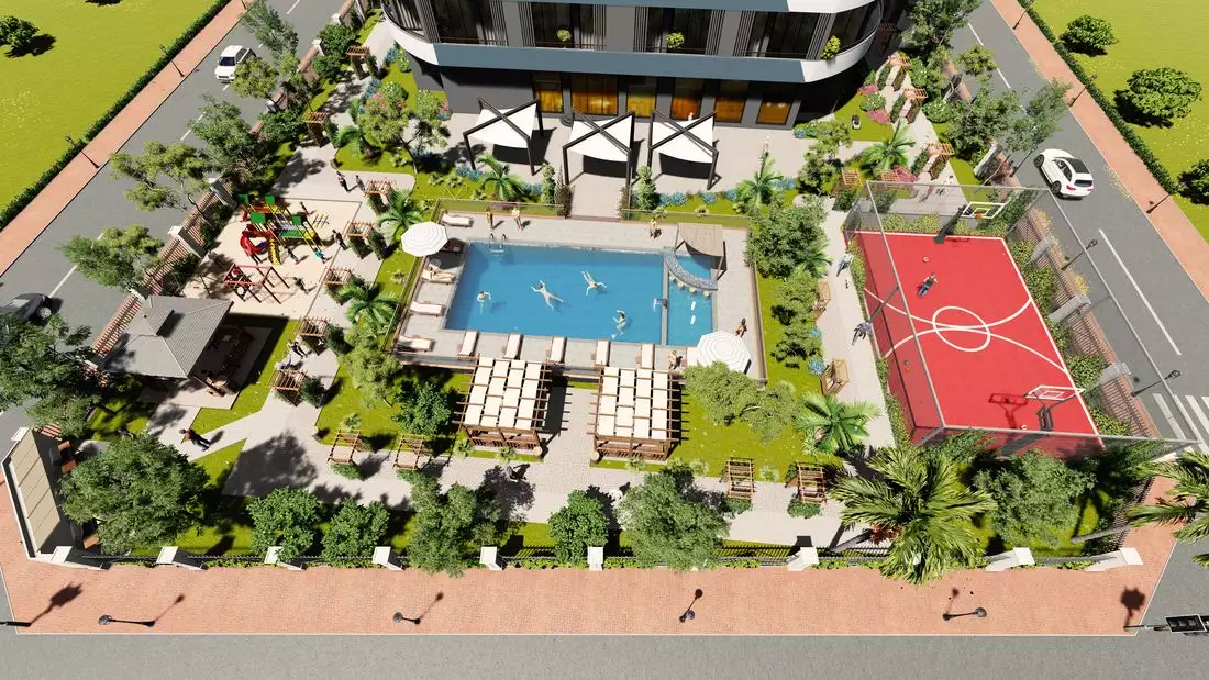 Квартира 46м² в Турции, Мерсин. Стоимостью 65000€ аренда фото-4