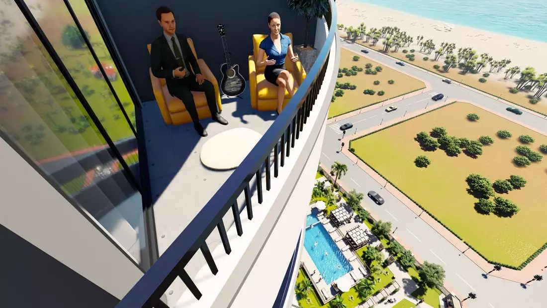 Квартира 46м² в Турции, Мерсин. Стоимостью 65000€ аренда фото-10
