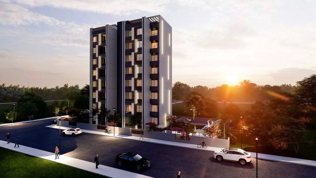 Квартира 69м² в Турции, Мерсин. Стоимостью 76000€ аренда фото-2