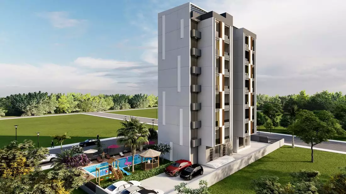 Квартира 69м² в Турции, Мерсин. Стоимостью 76000€ аренда фото-4