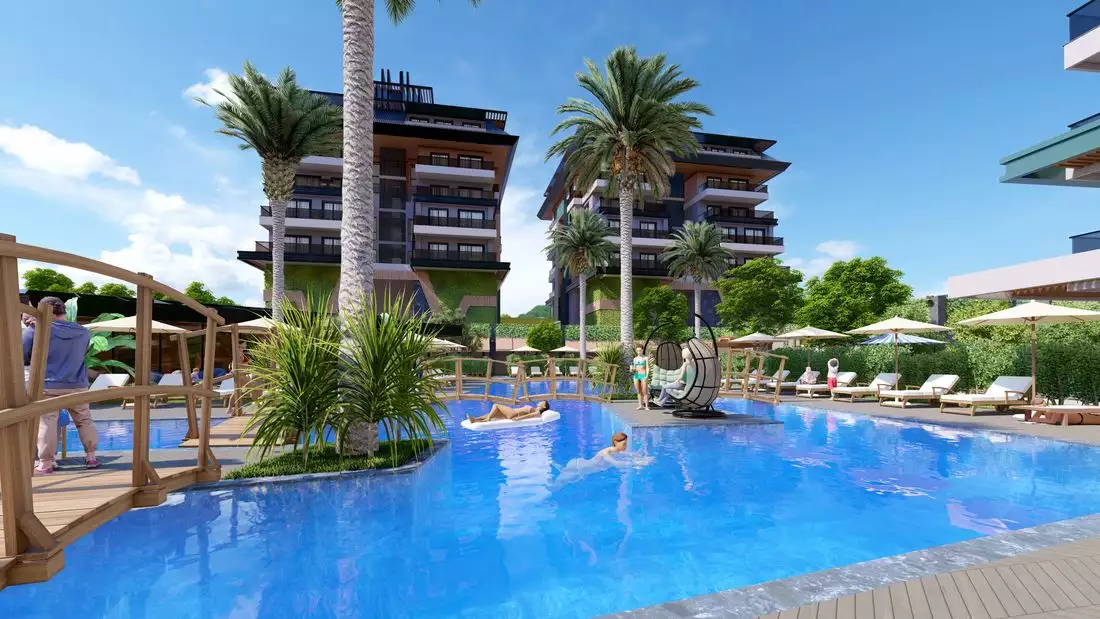 Квартира 58м² в Турции, Каргыджак. Стоимостью 180000€ аренда фото-2