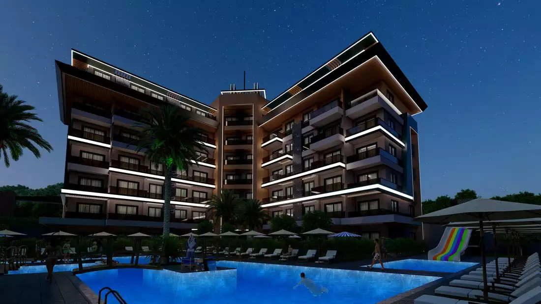 Квартира 58м² в Турции, Каргыджак. Стоимостью 180000€ аренда фото-4