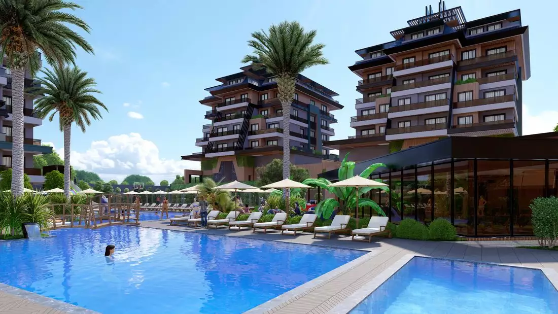 Квартира 58м² в Турции, Каргыджак. Стоимостью 180000€ аренда фото-6