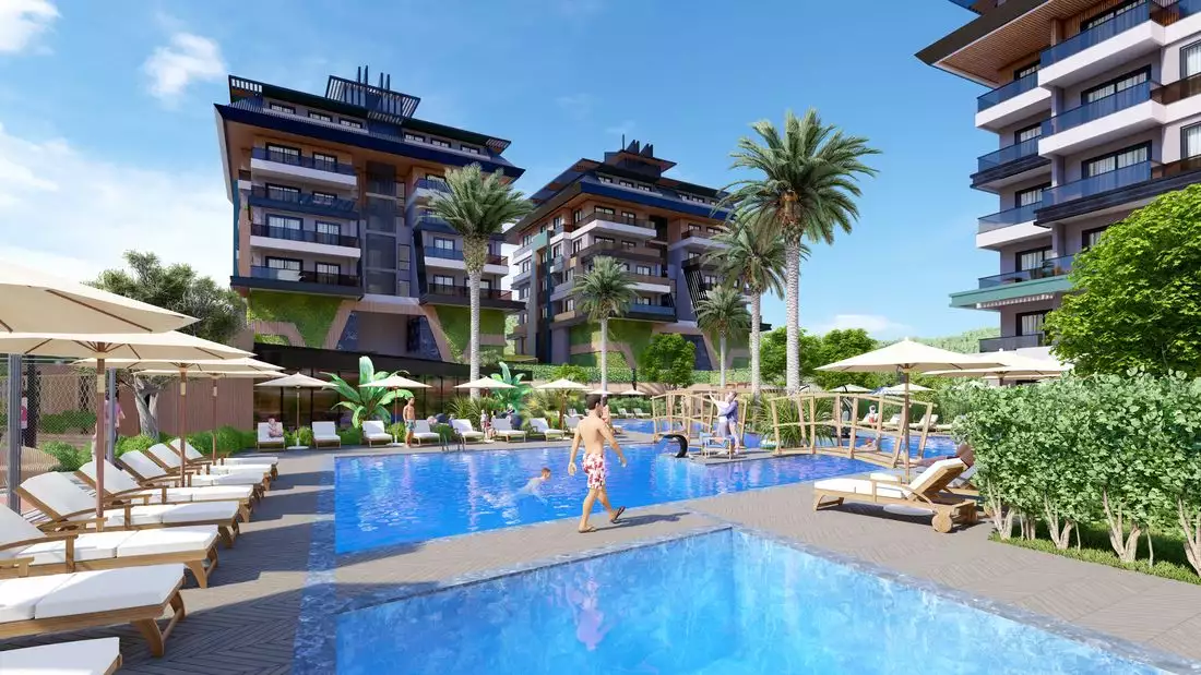 Квартира 58м² в Турции, Каргыджак. Стоимостью 180000€ аренда фото-7