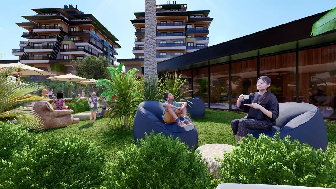 Квартира 58м² в Турции, Каргыджак. Стоимостью 180000€ аренда фото-8