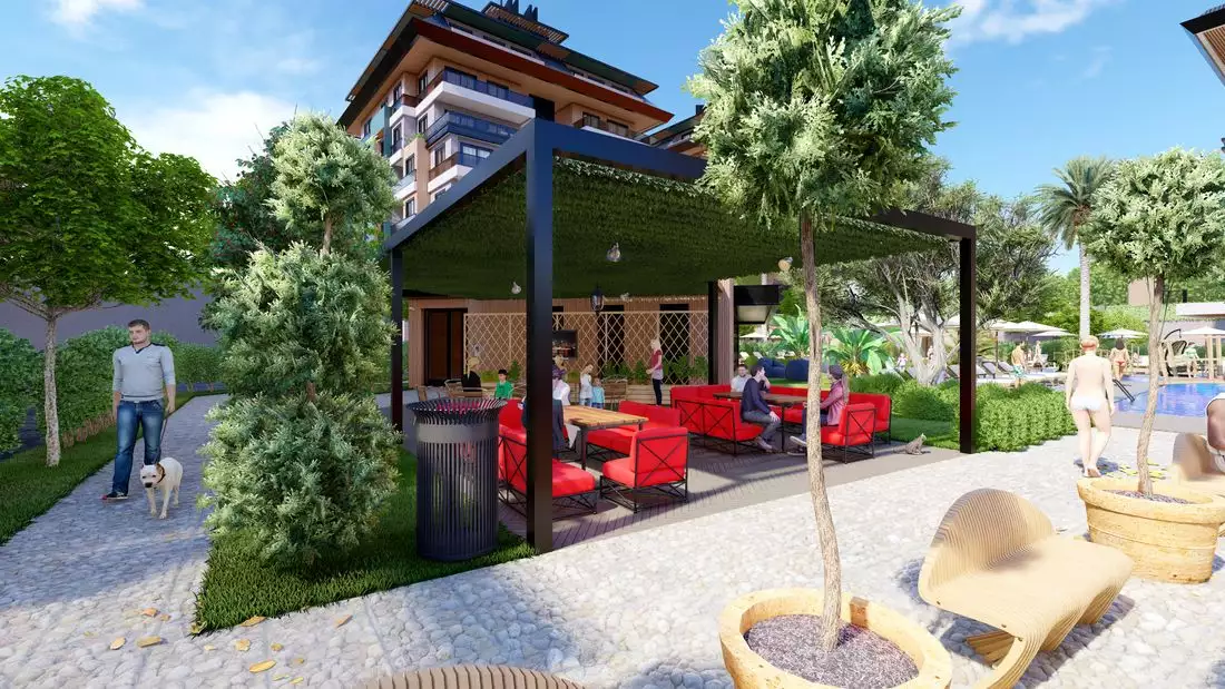 Квартира 58м² в Турции, Каргыджак. Стоимостью 180000€ аренда фото-9
