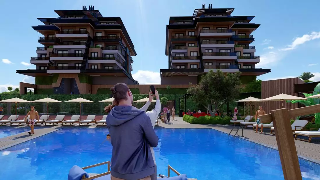 Квартира 58м² в Турции, Каргыджак. Стоимостью 180000€ аренда фото-18