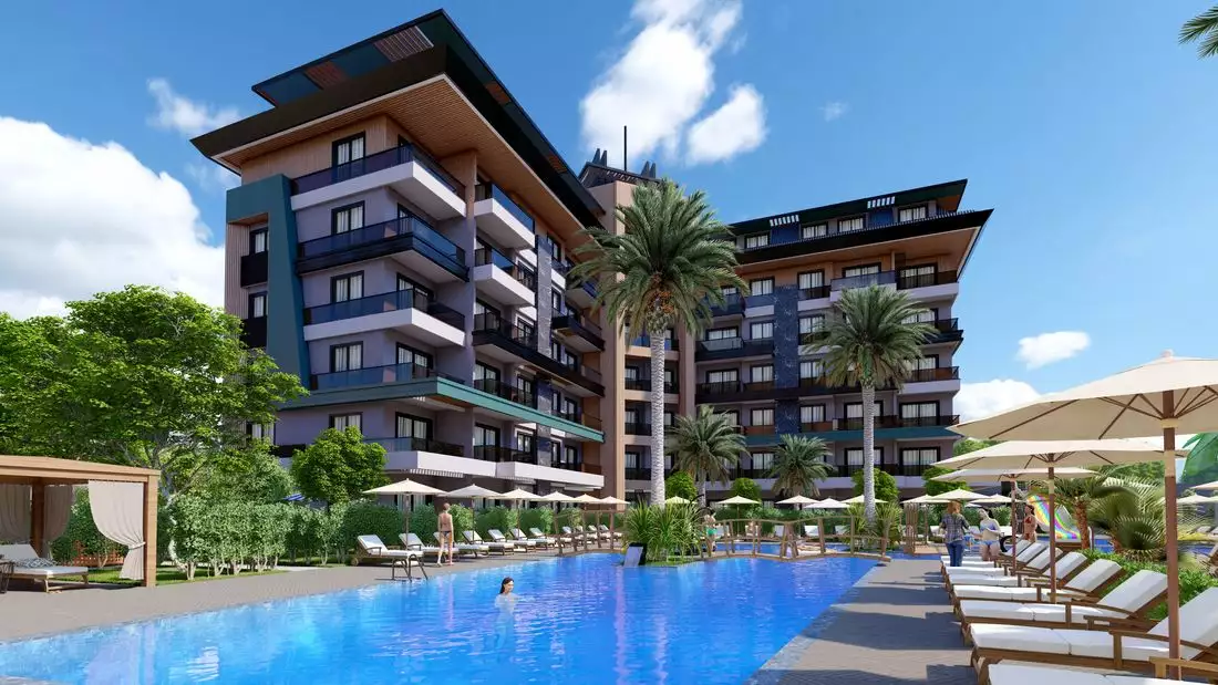 Квартира 58м² в Турции, Каргыджак. Стоимостью 180000€ аренда фото-19