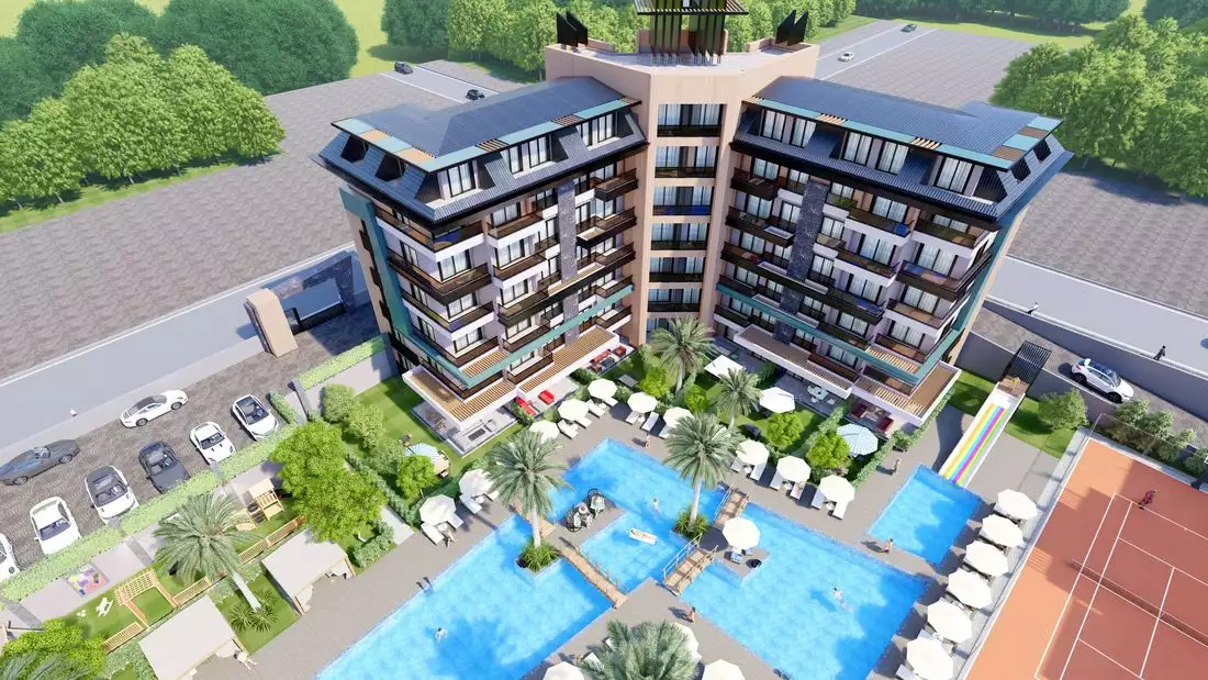 Квартира 58м² в Турции, Каргыджак. Стоимостью 180000€ аренда фото-22