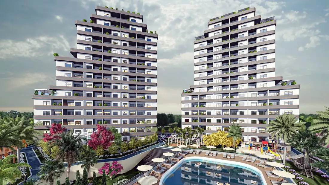 Квартира 55м² в Турции, Мерсин. Стоимостью 69000€ аренда фото-2