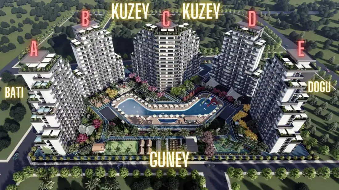 Квартира 55м² в Турции, Мерсин. Стоимостью 69000€ аренда фото-4