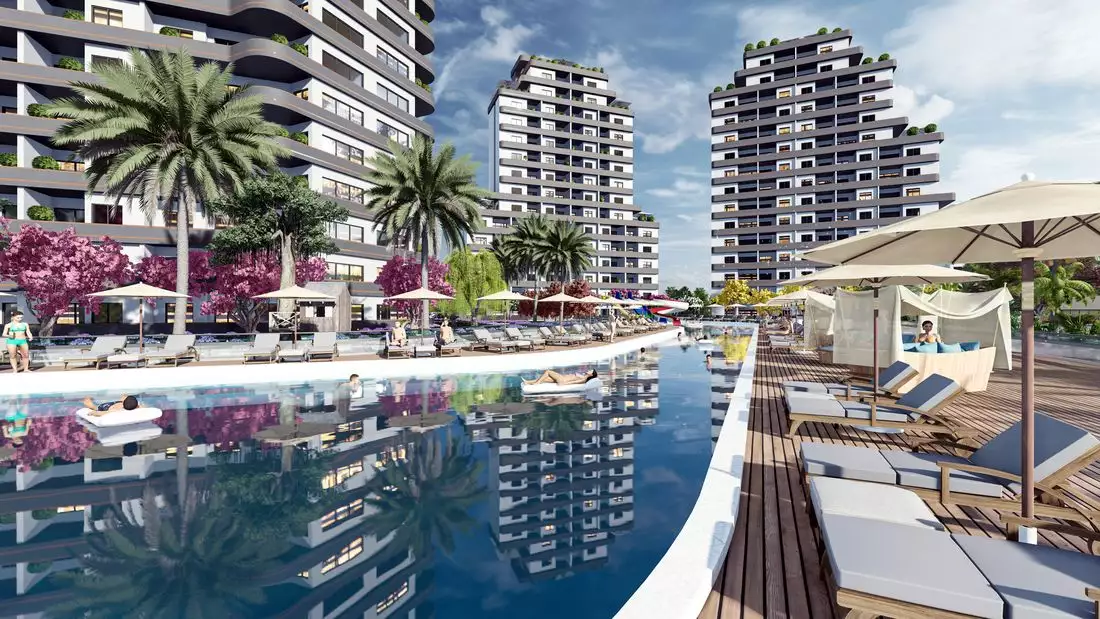 Квартира 55м² в Турции, Мерсин. Стоимостью 69000€ аренда фото-6